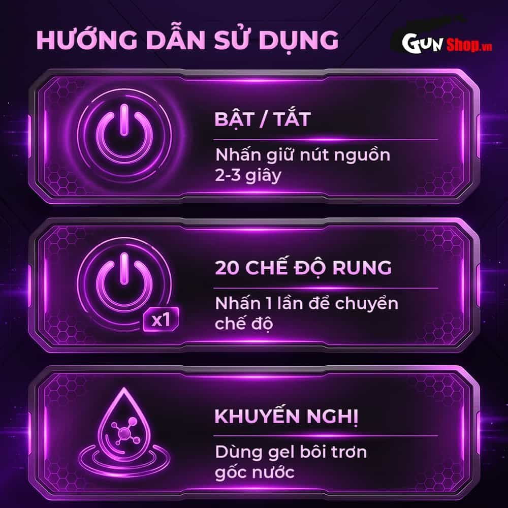 Âm đạo giả đa năng Galaku Touch In Energy Lightning