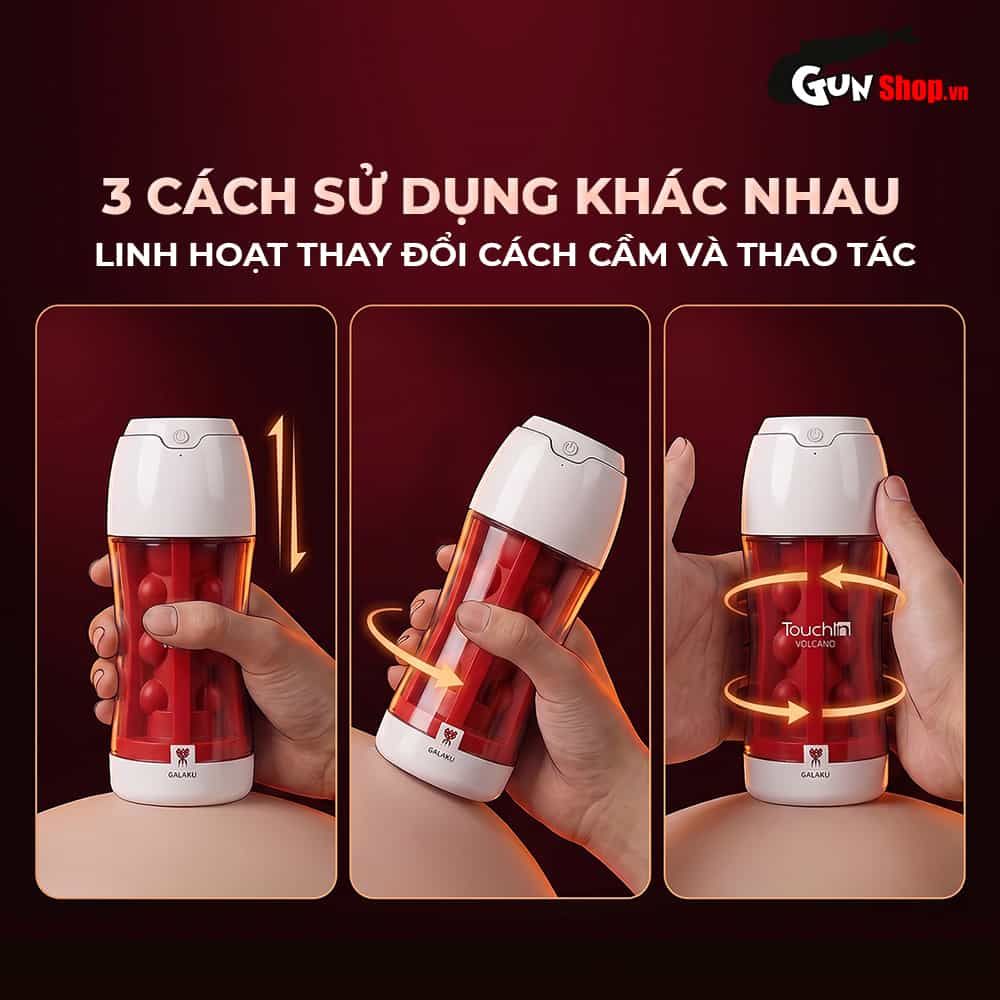 Âm đạo giả đa năng Galaku Touch In Volcano