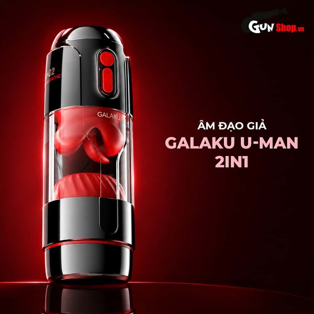 Âm đạo giả đa năng Galaku U-Man 2in1