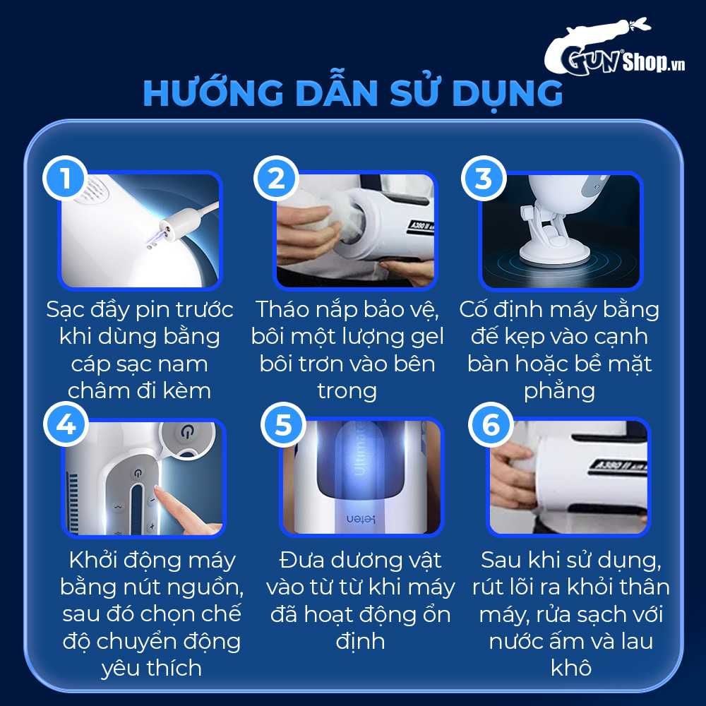 Âm đạo giả đa năng Leten A380 Male Masturbator Version 2