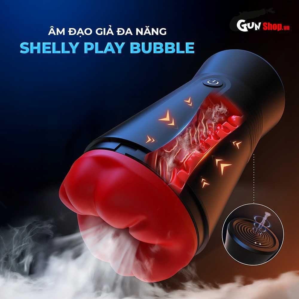 Âm đạo giả đa năng Shelly Play Bubble
