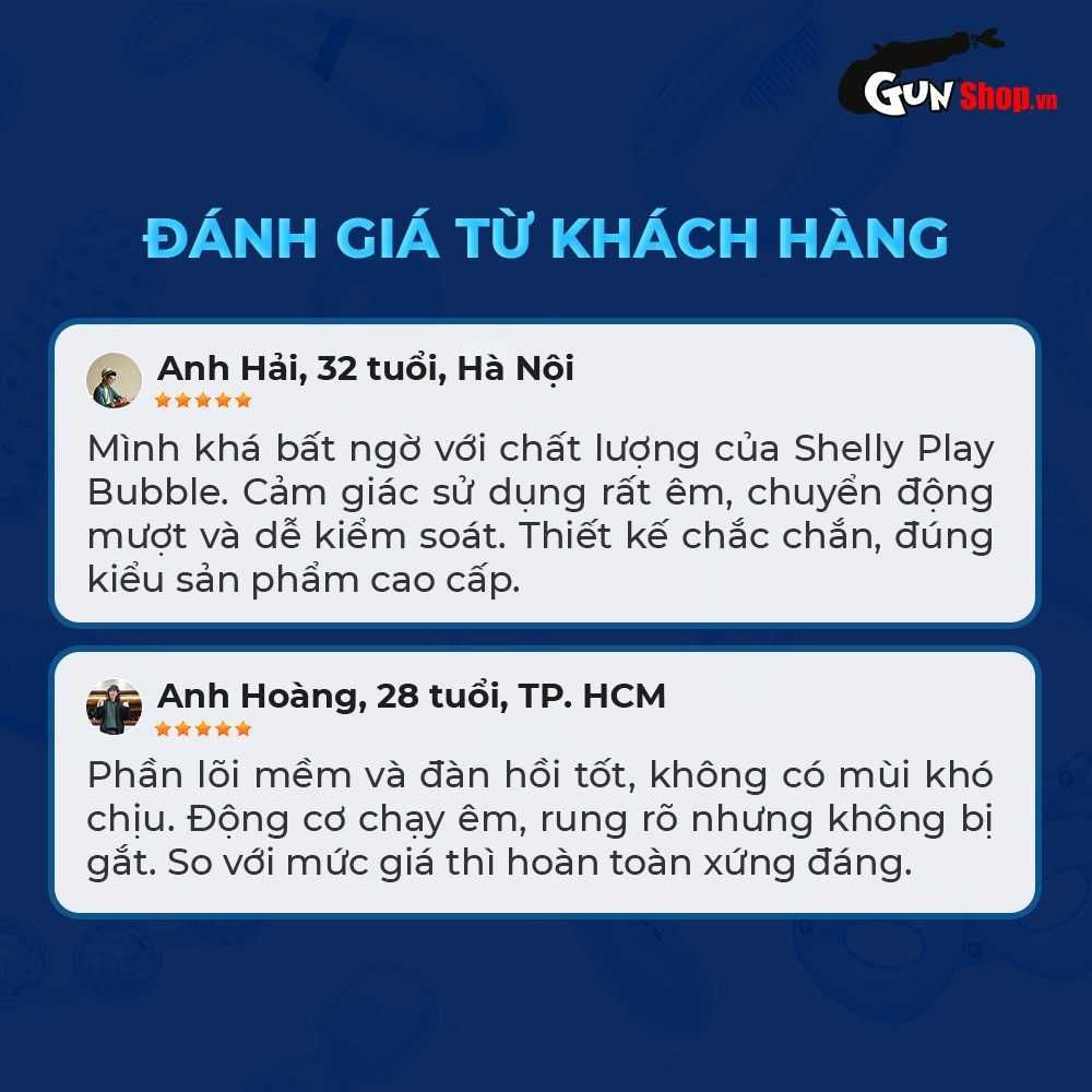 Âm đạo giả đa năng Shelly Play Bubble