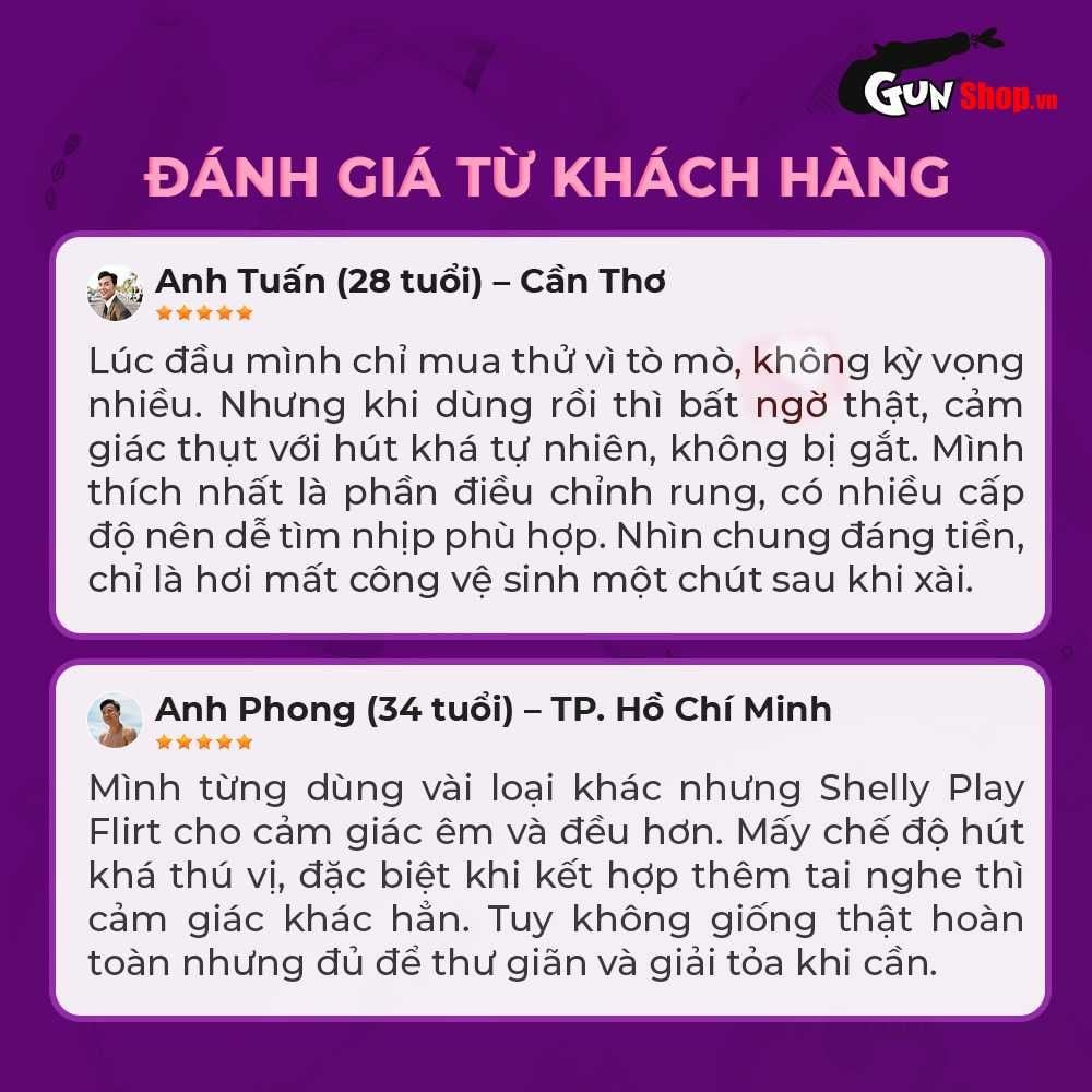 Âm đạo giả đa năng Shelly Play Flirt