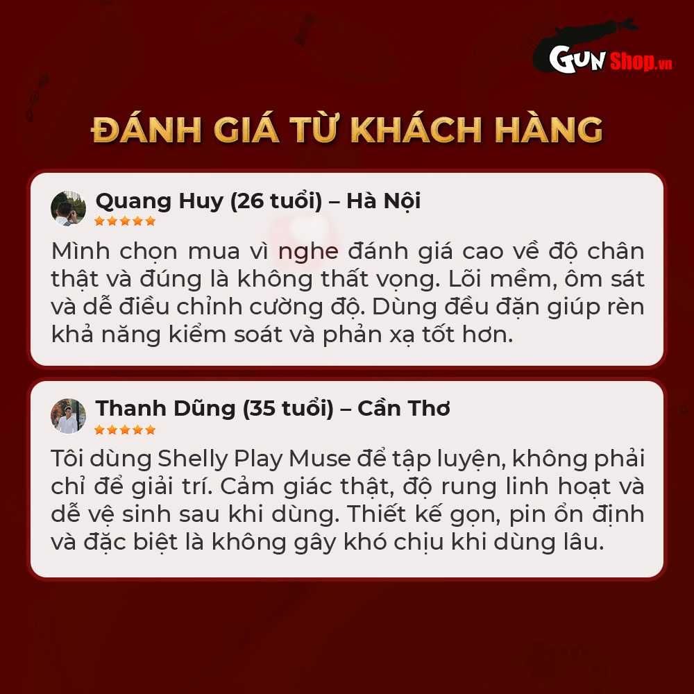 Âm đạo giả đa năng Shelly Play Muse