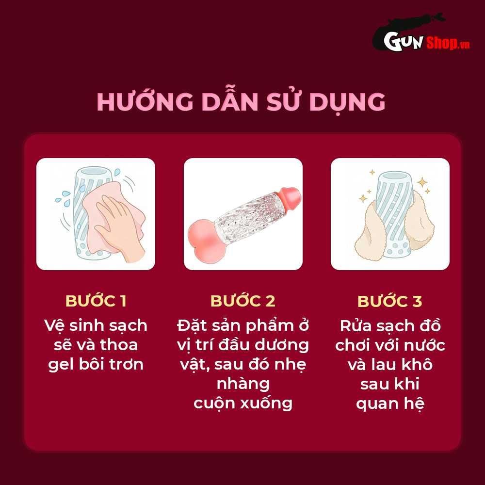 Bao cao su đôn dên Shelly Play Drux