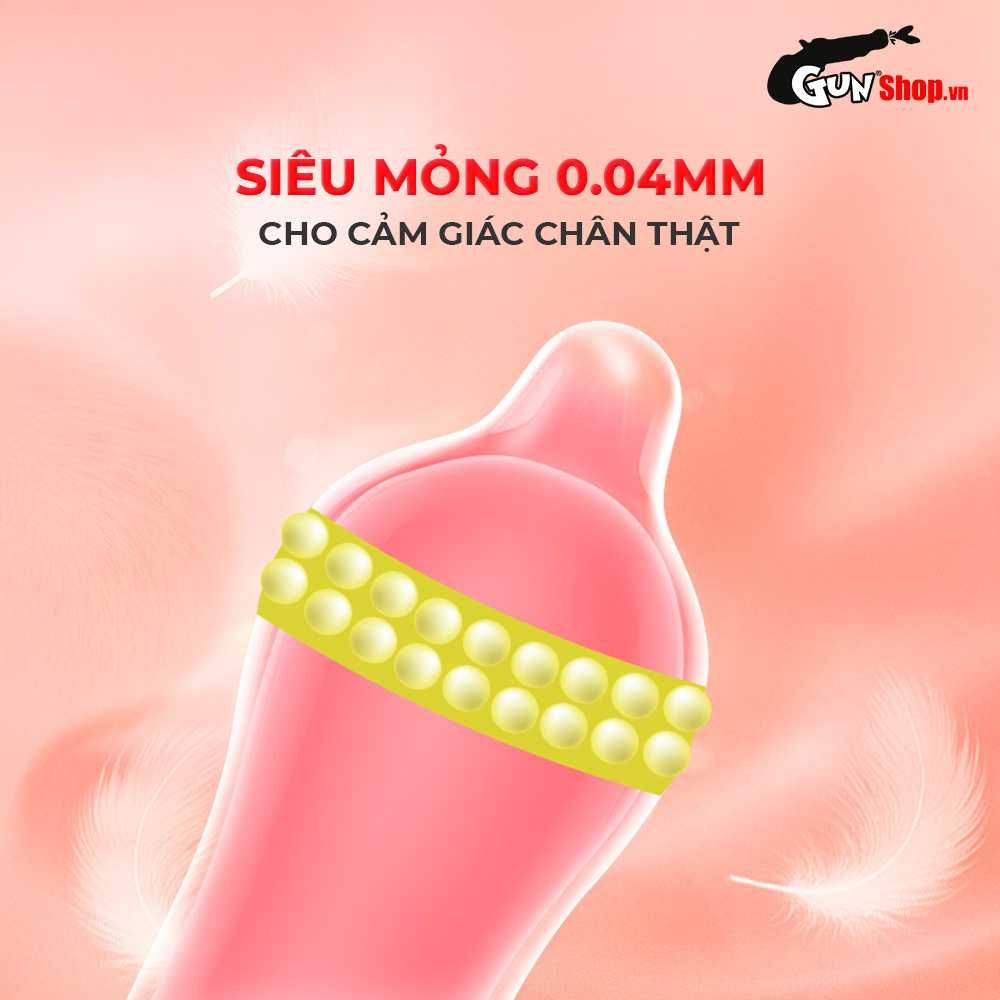 Bao cao su Firon Blaze - Hộp 1 bao 2 vòng bi siêu lớn + 1 bao Firon Rush (Hộp 2 cái)