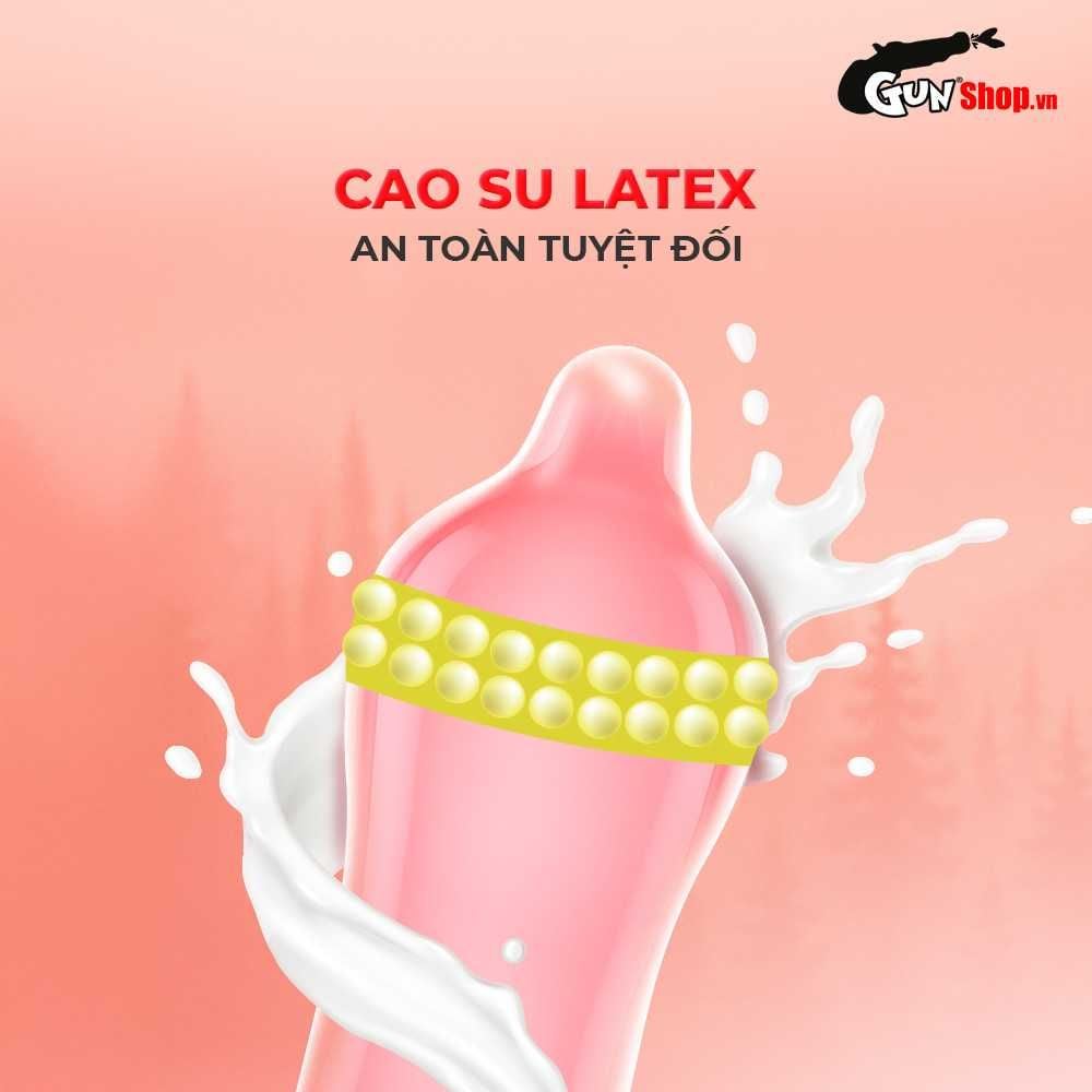 Bao cao su Firon Blaze - Hộp 1 bao 2 vòng bi siêu lớn + 1 bao Firon Rush (Hộp 2 cái)