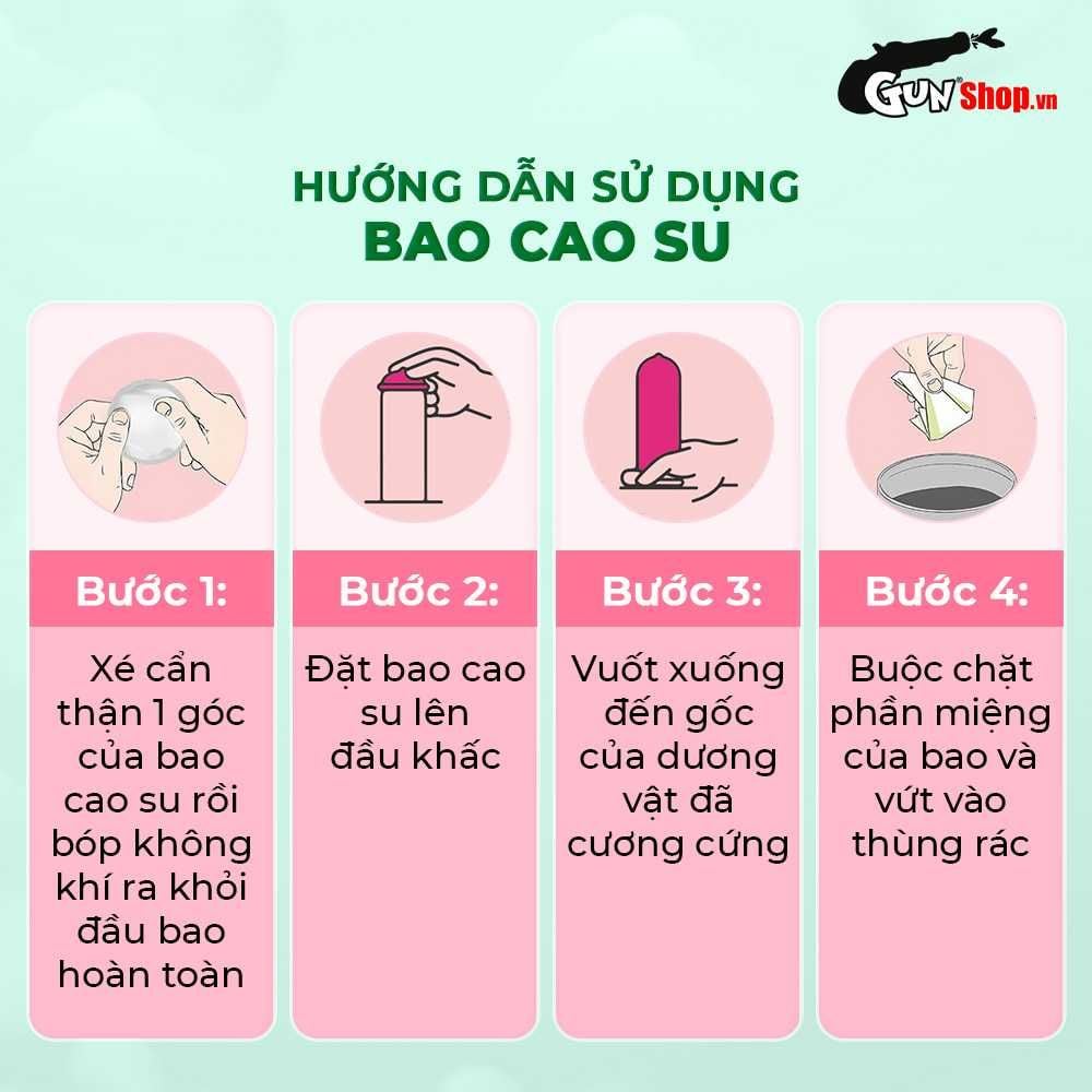 Bao cao su Firon Virex - Hộp 1 bao gai, 1 vòng bi siêu lớn + 1 bao Firon Rush (Hộp 2 cái)