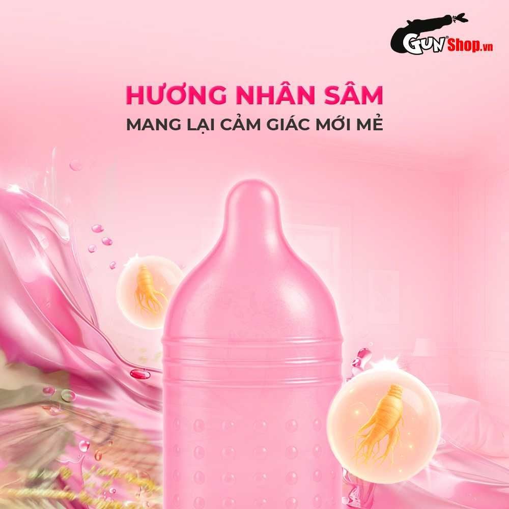 Bao cao su Firon Rush - Gân sọc, điểm nổi, kéo dài thời gian - Hộp 3 cái