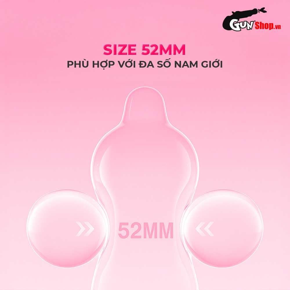 Bao cao su Firon Rush - Gân sọc, điểm nổi, kéo dài thời gian - Hộp 3 cái