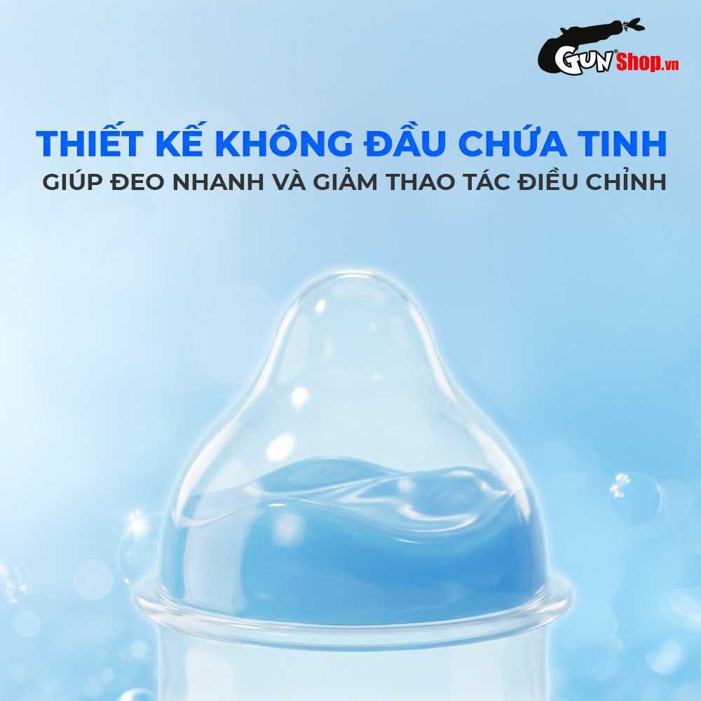 Bao cao su JEX Glamourous Butterfly 0.03 Moist - Siêu mỏng, vừa vặn, nhiều gel bôi trơn - Hộp 10 cái