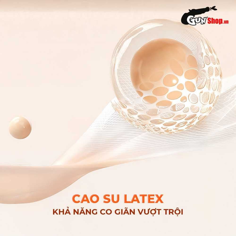 Bao cao su JEX UsuUsu Jelia Coat R1000 - Vừa vặn, ôm sát, nhiều gel bôi trơn - Hộp 12 cái