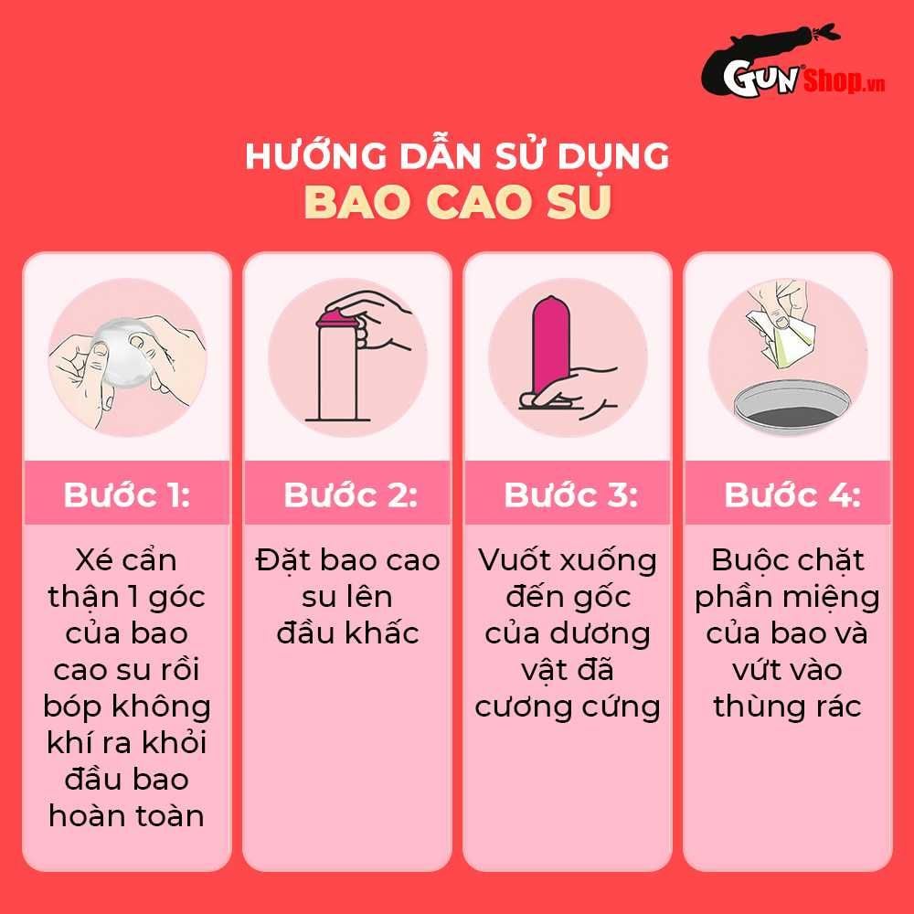 Bao cao su Powergra Classic - Siêu mỏng, truyền nhiệt nhanh, hương trái cây - Hộp 10 cái
