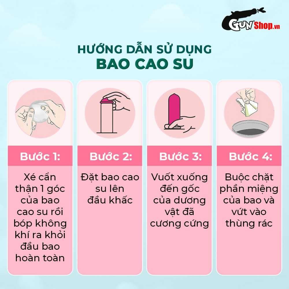 Bao cao su Powergra Promax - Gân sọc và điểm nổi, kéo dài, hương trái cây - Hộp 10 cái