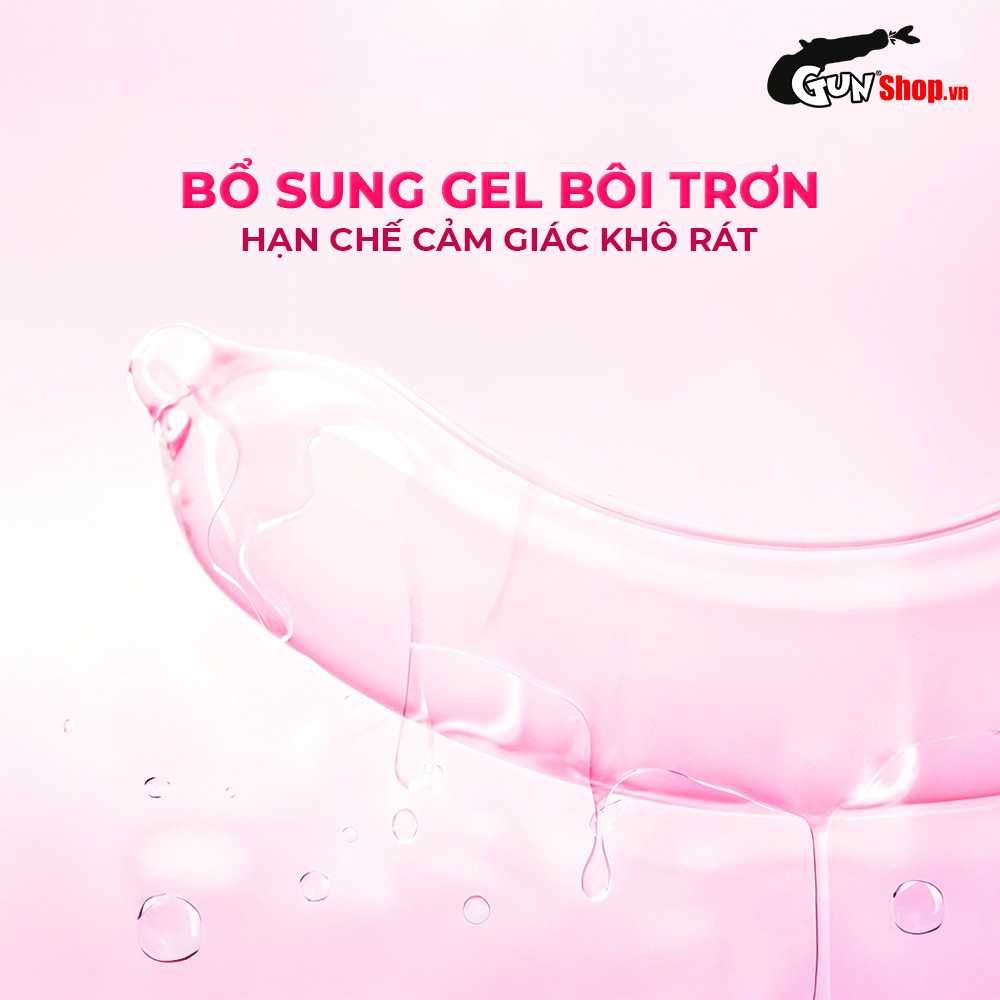 Bao cao su Shell Pulse Feather Touch 0.03 - Hương nước hoa cao cấp, siêu mỏng - Hộp 10 cái