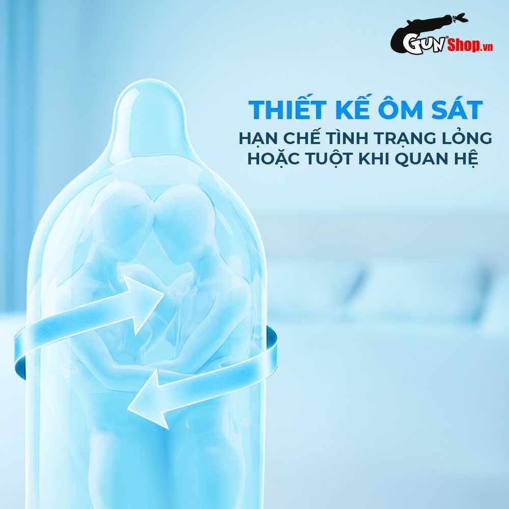 Bao cao su Shell Pulse Infinite Stealth - Hương nước hoa coa cấp, siêu mỏng, kéo dài -  - Hộp 10 cái