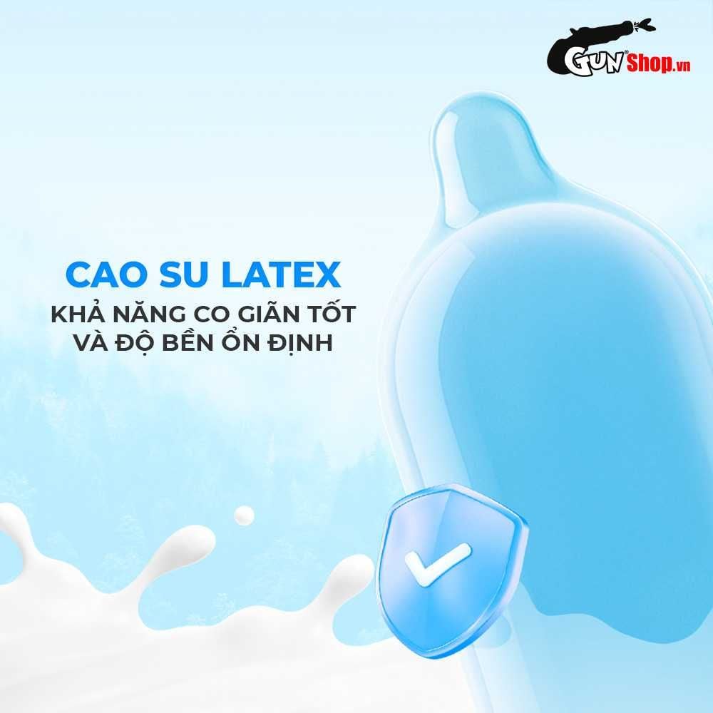 Bao cao su Shell Pulse Infinite Stealth - Hương nước hoa coa cấp, siêu mỏng, kéo dài -  - Hộp 10 cái