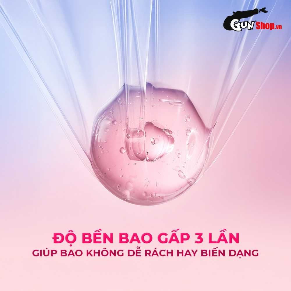 Bao cao su Sagami Original 0.01 - Siêu siêu mỏng 0.01mm - Hộp 5 cái