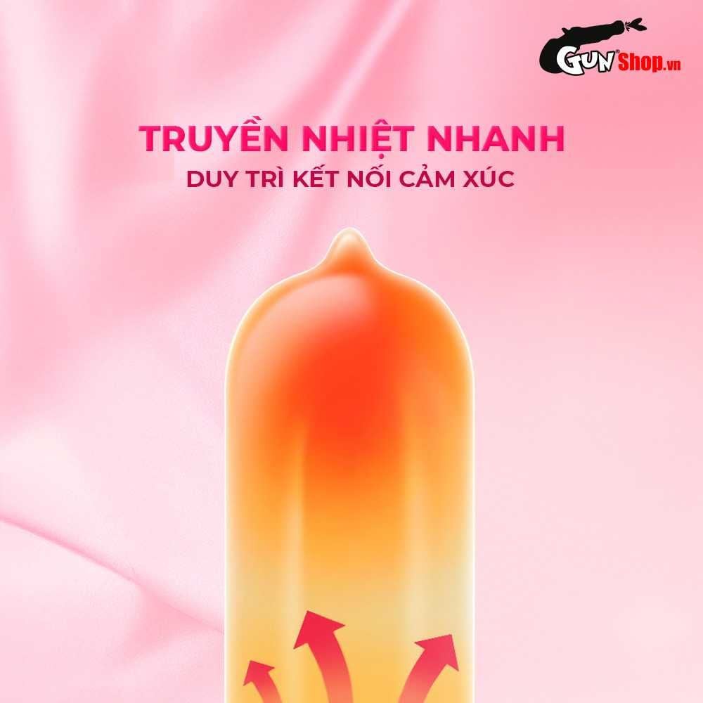 Bao cao su Sagami Original 0.01 - Siêu siêu mỏng 0.01mm - Hộp 5 cái