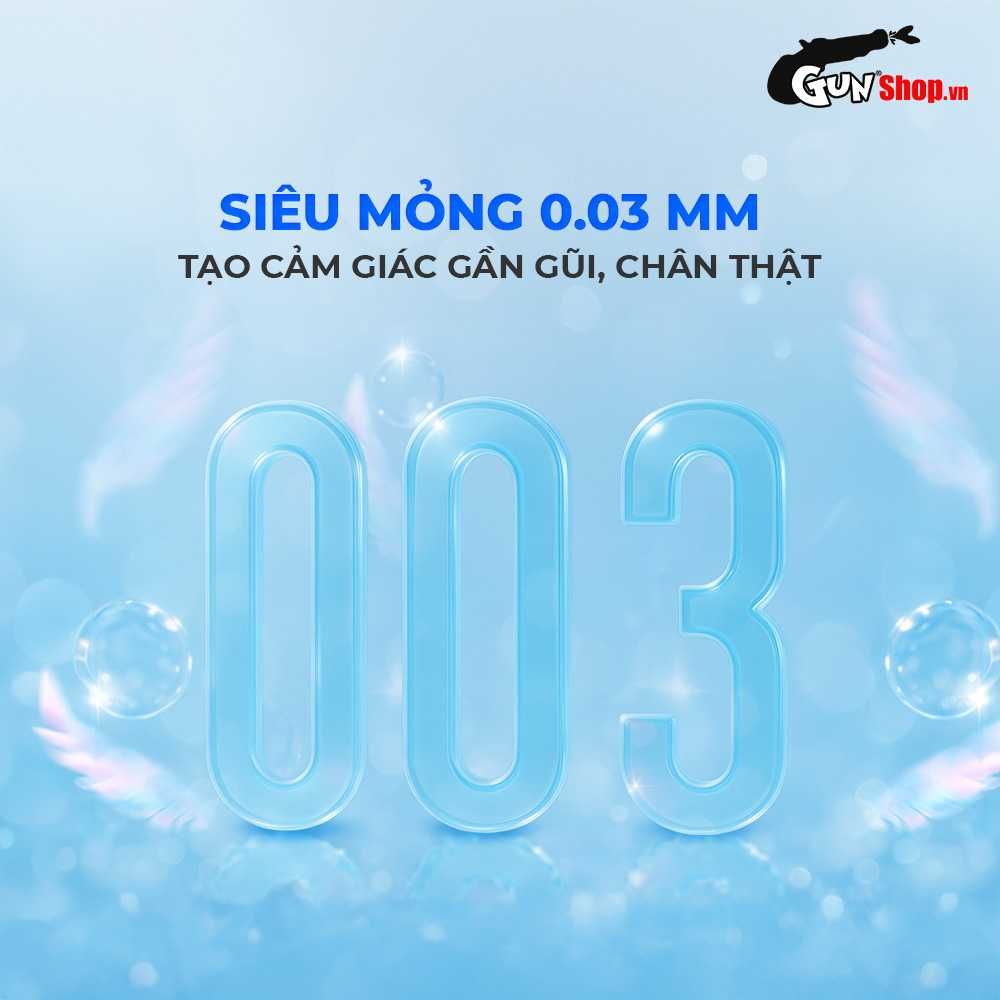 Bao cao su Sagami Six Fit V Tight Fit - Thiết kế 6 lần lượn sóng, siêu mỏng - Hộp 12 cái