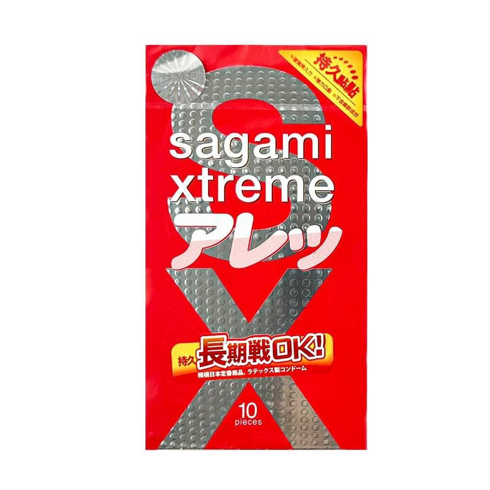 Bao cao su Sagami Xtreme Dotty G Mint Feel Long - Siêu điểm nổi, ôm sát - Hộp 10 cái