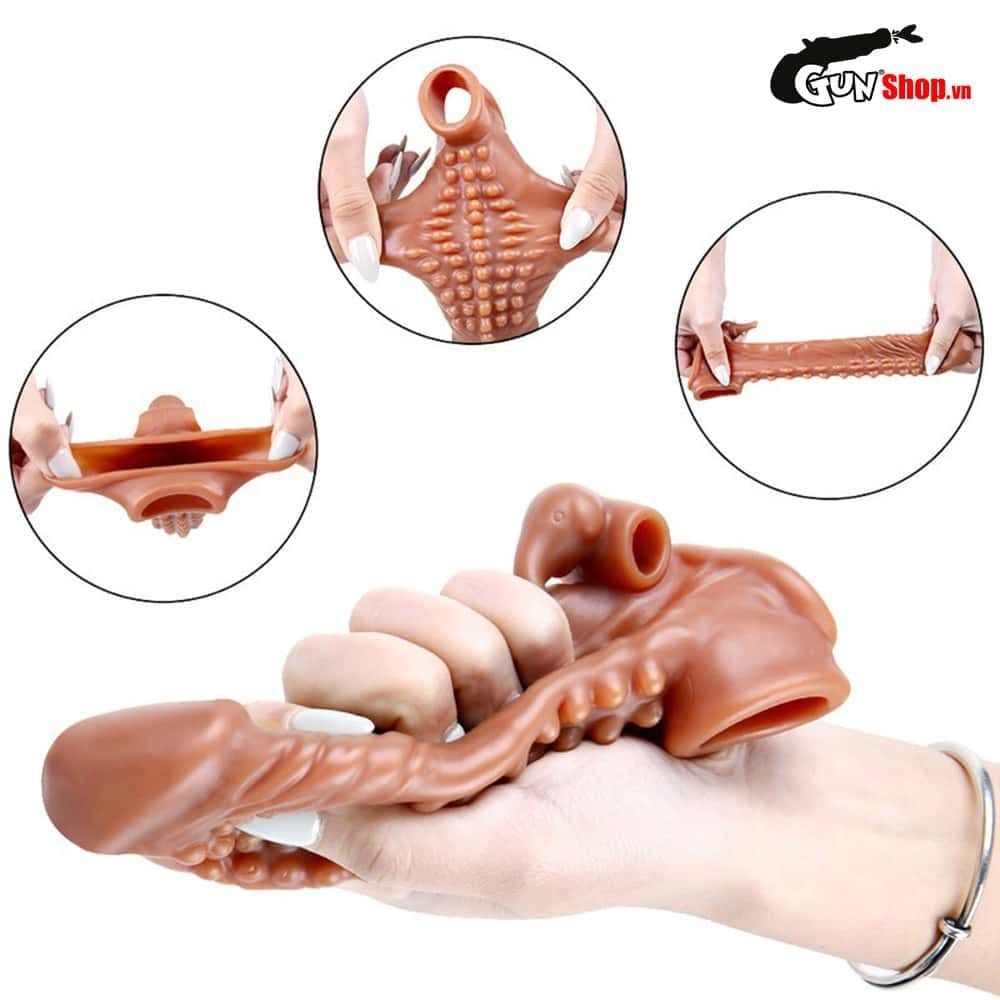 Bao cao su đôn dên rung Penis Extender