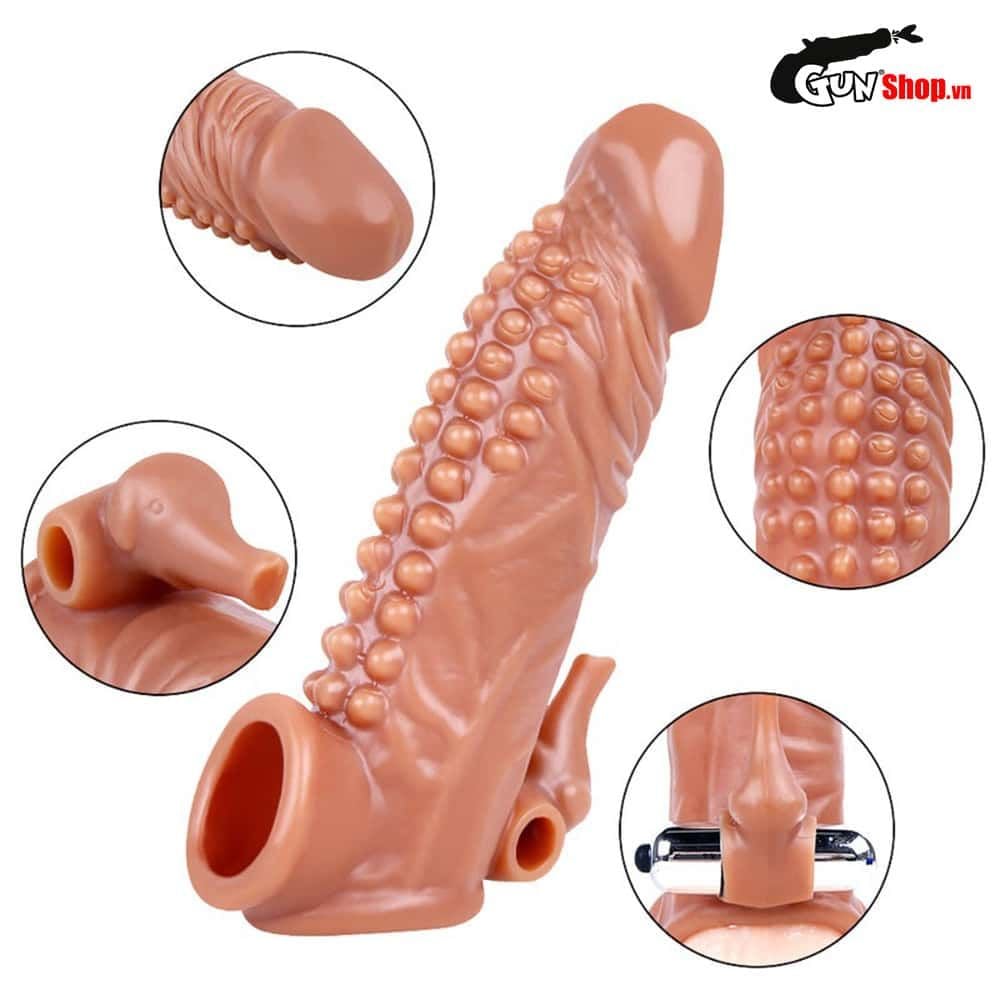 Bao cao su đôn dên rung Penis Extender