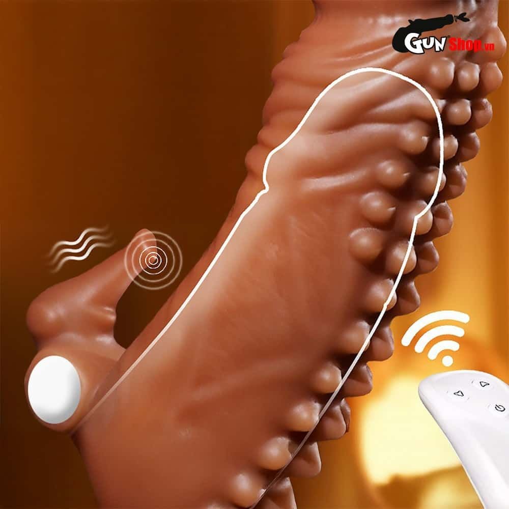 Bao cao su đôn dên rung Penis Extender
