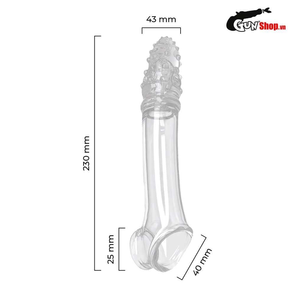 Bao cao su đôn dên rung Shelly Play Noble