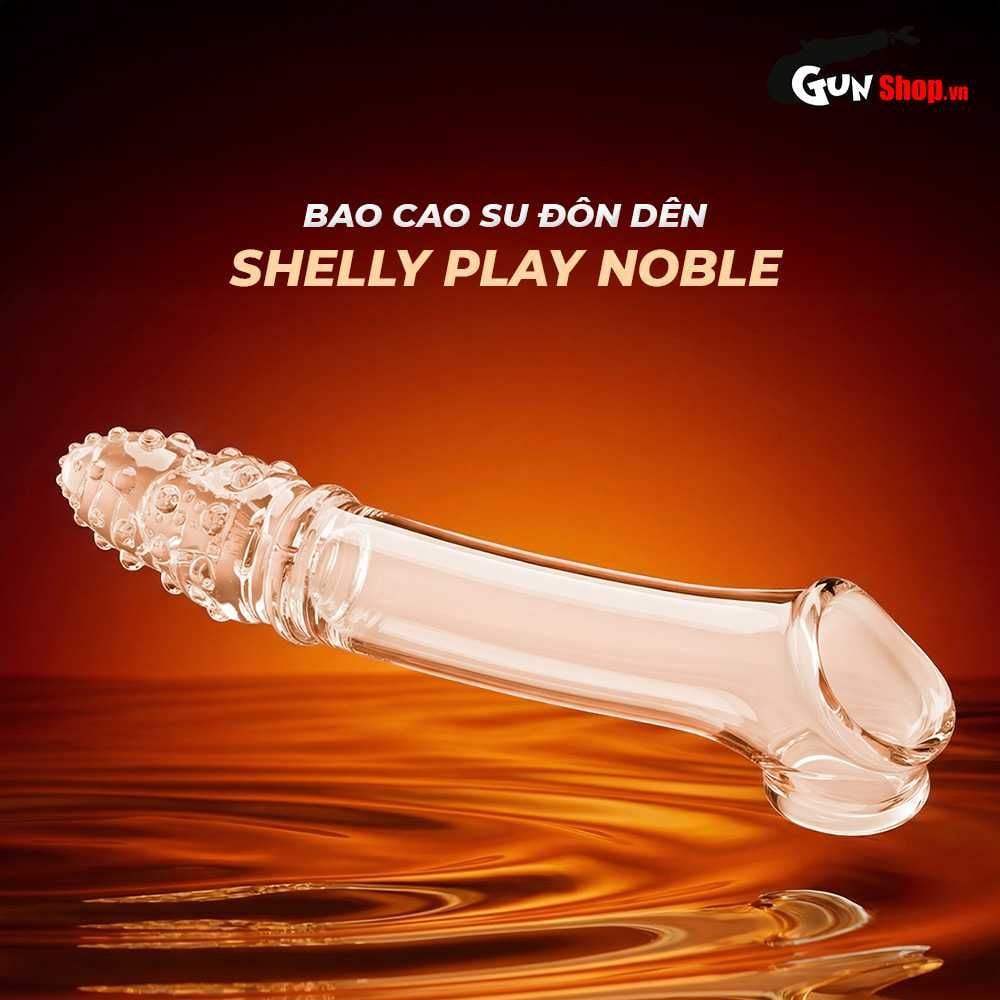Bao cao su đôn dên rung Shelly Play Noble