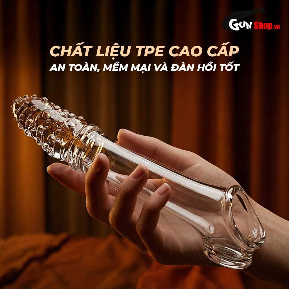 Bao cao su đôn dên rung Shelly Play Noble