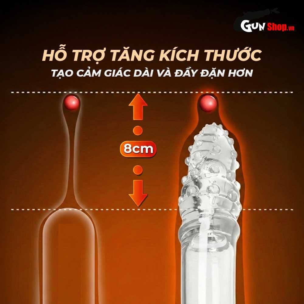 Bao cao su đôn dên rung Shelly Play Noble