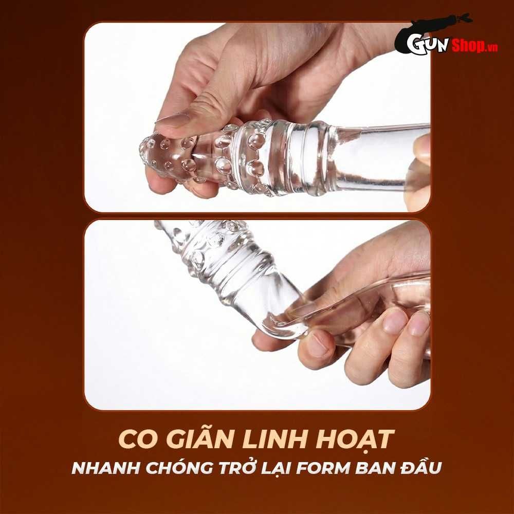 Bao cao su đôn dên rung Shelly Play Noble