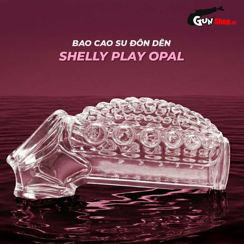 Bao cao su đôn dên Shelly Play Opal