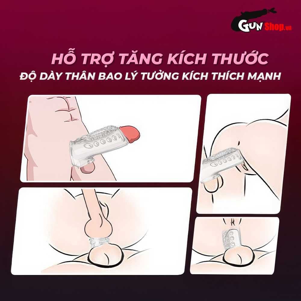 Bao cao su đôn dên Shelly Play Opal