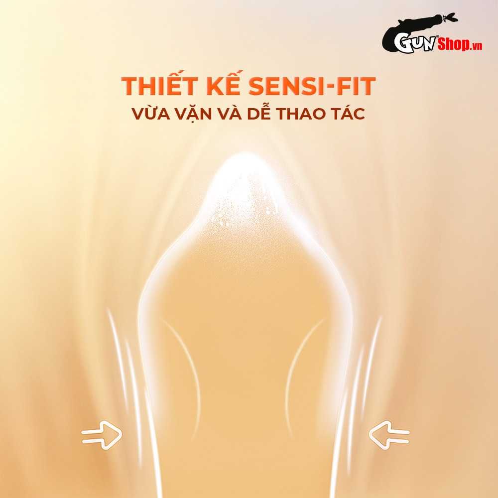 Bao cao su Durex Fetherlite Feel - Siêu mỏng, nhiều gel bôi trơn - Hộp 12 cái