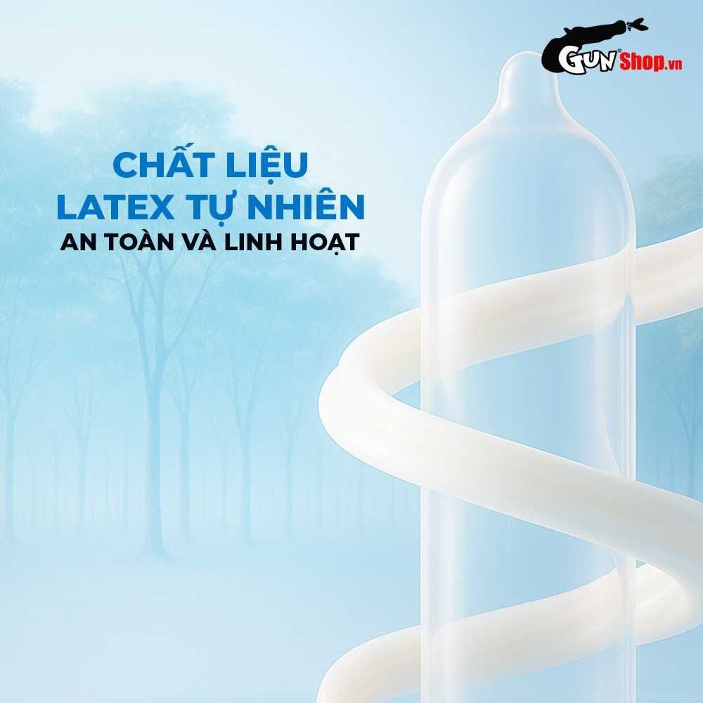 Bao cao su Durex Invisible - Siêu mỏng, mềm mịn - Hộp 10 cái