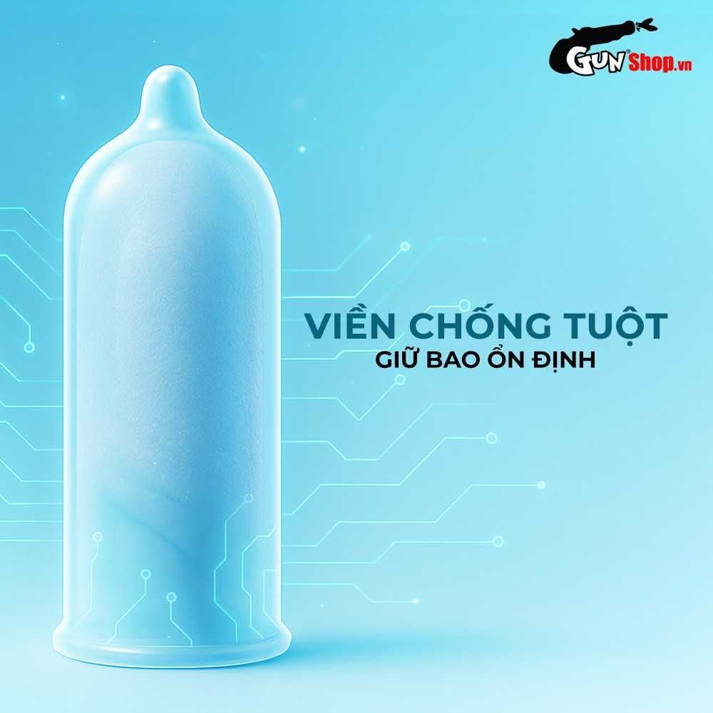 Bao cao su Durex Love - Siêu mỏng, hương vani - Hộp 10 cái