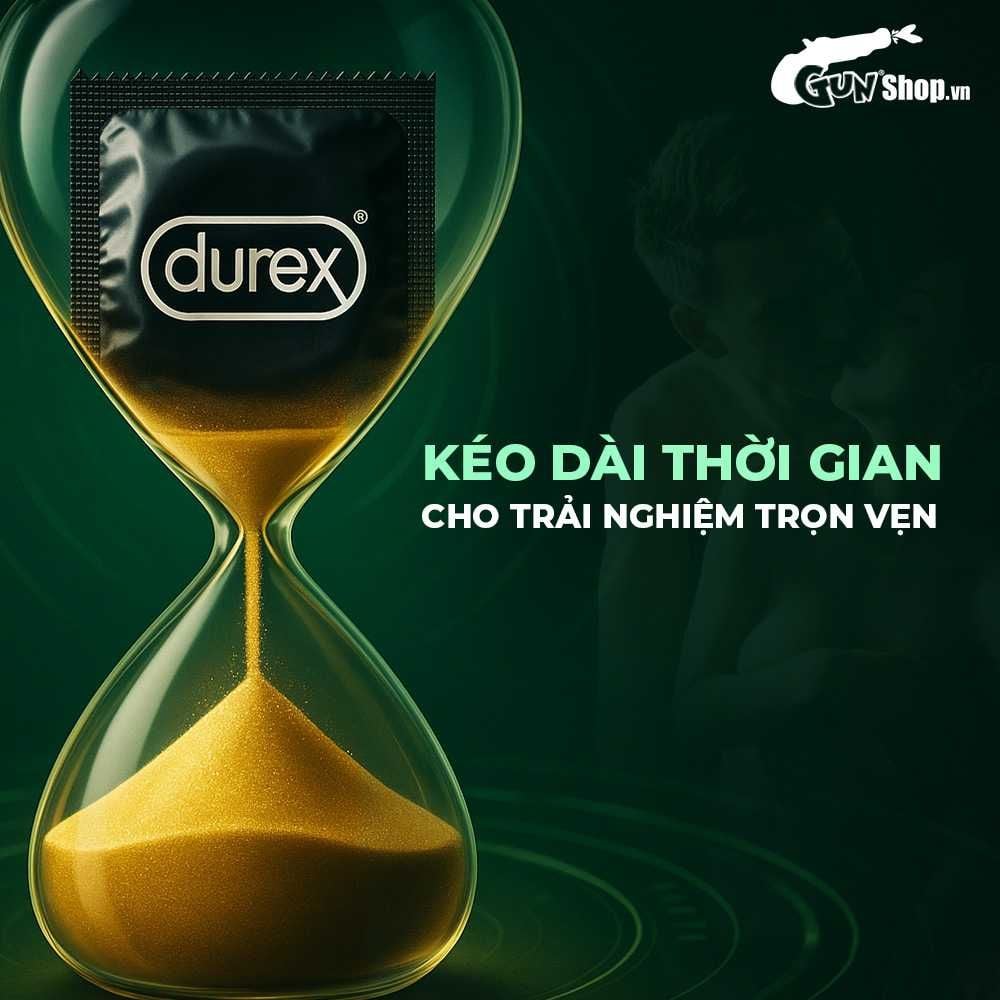 Bao cao su Durex Performa - Kéo dài thời gian - Hộp 12 cái