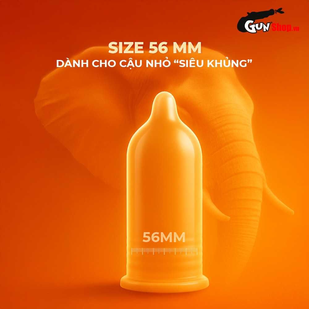 Bao cao su Durex Strawberry - Hương dâu, 56mm - Hộp 12 cái