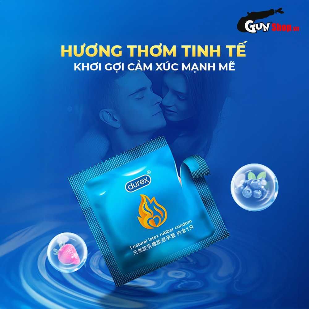 Bao cao su Durex Together - Mềm mại và mịn màng - Hộp 12 cái