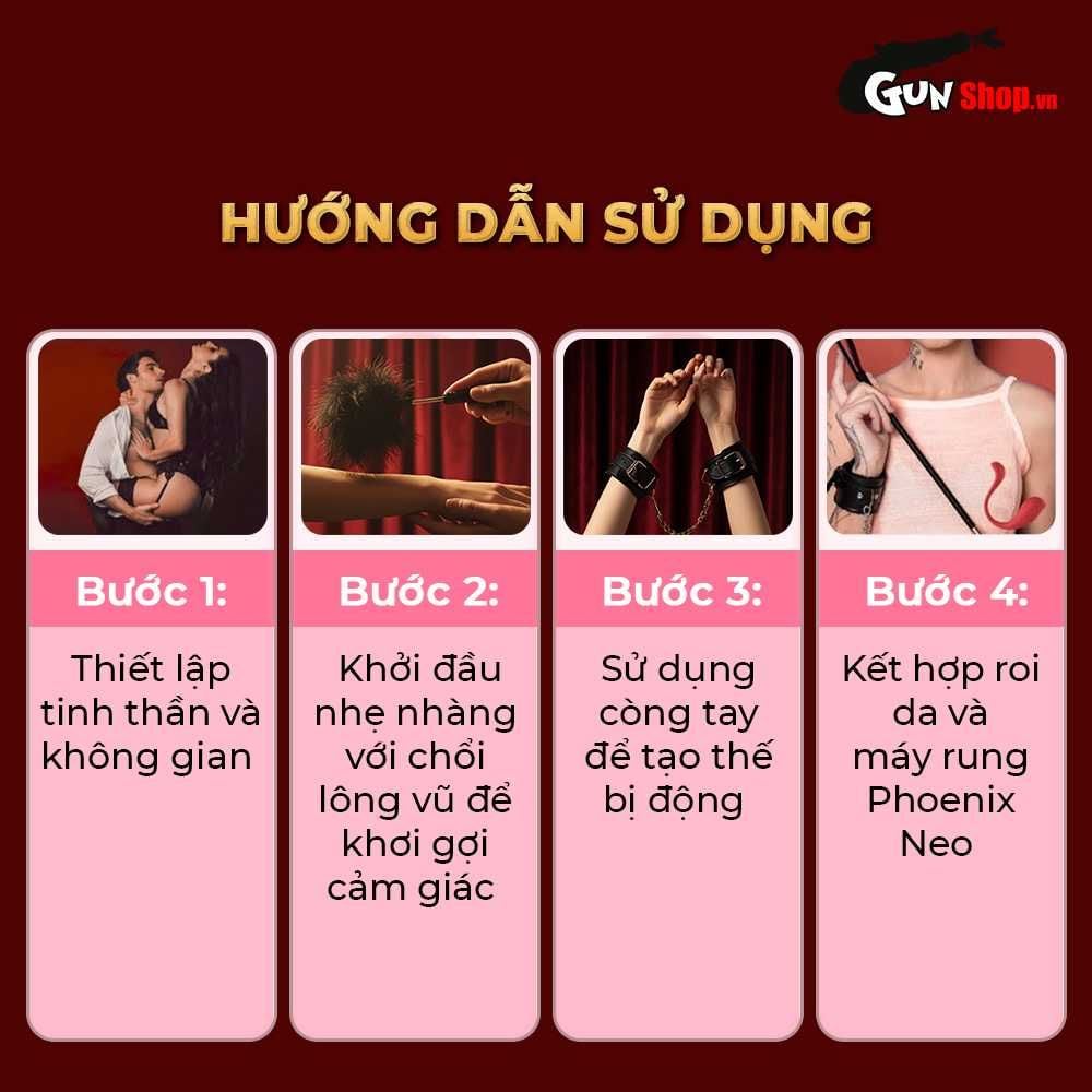 Bộ đồ chơi hỗ trợ tình dục BDSM Svakom Limited Edition