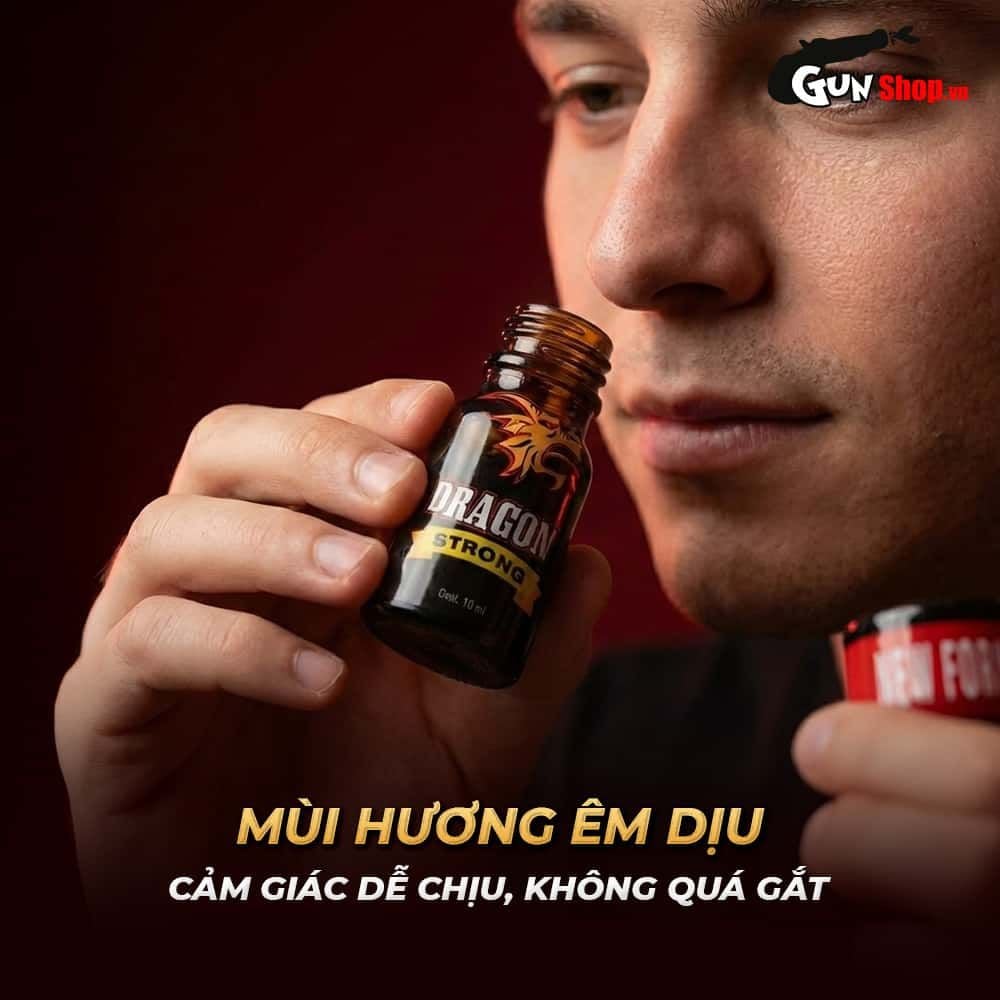 Chai hít tăng khoái cảm Popper PWD USA Dragon Strong - Chai 10ml