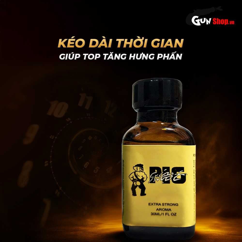 Chai hít tăng khoái cảm Popper DS USA Pig Sweat - Chai 30ml