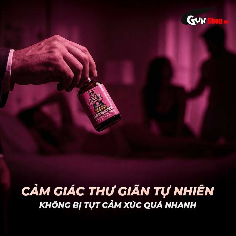 Chai hít tăng khoái cảm Popper DS USA Golden Cock Hog Water - Chai 30ml