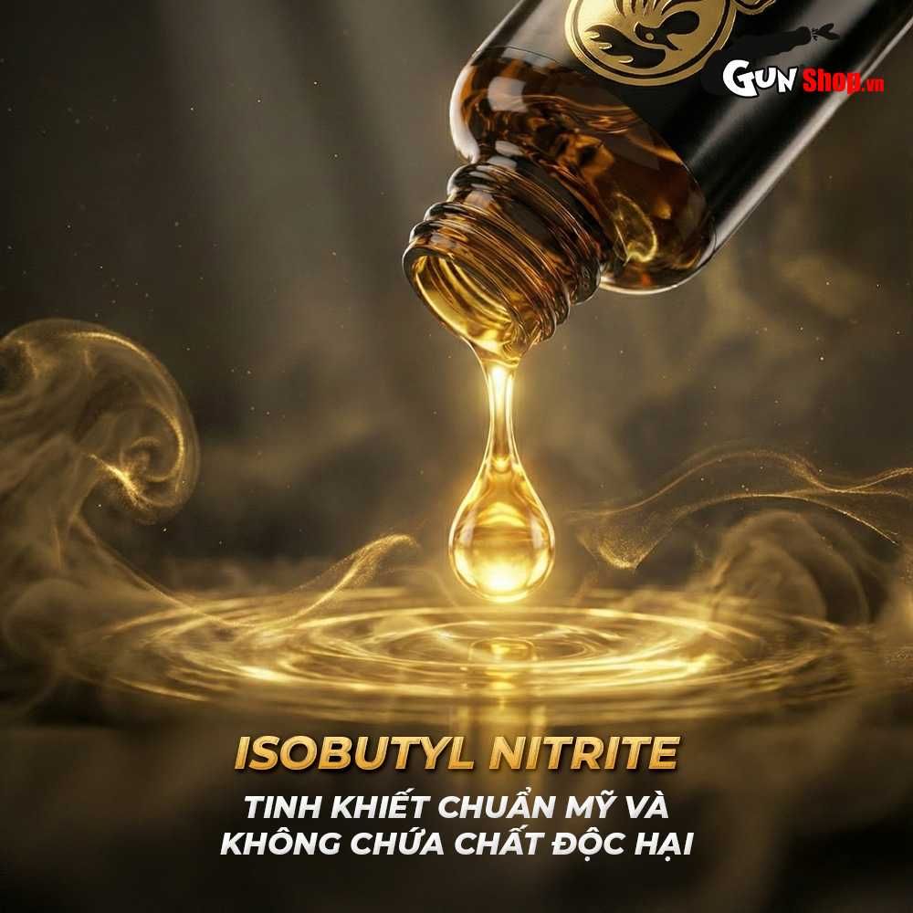 Chai hít tăng khoái cảm Popper DS USA Golden Cock Original - Chai 30ml