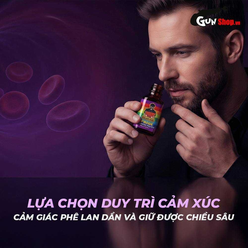 Chai hít tăng khoái cảm Popper DS USA Golden Cock Pride - Chai 30ml