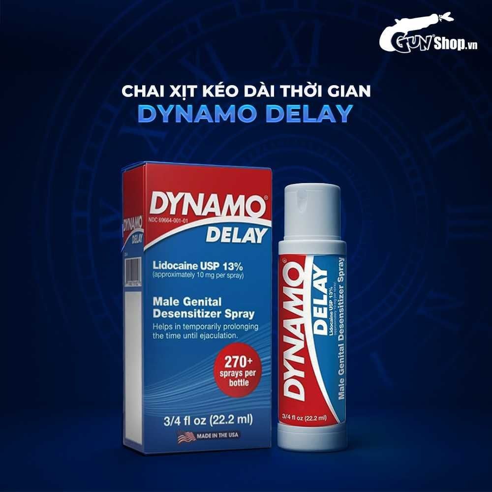 Chai xịt Dynamo Delay kéo dài thời gian - Chai 22ml