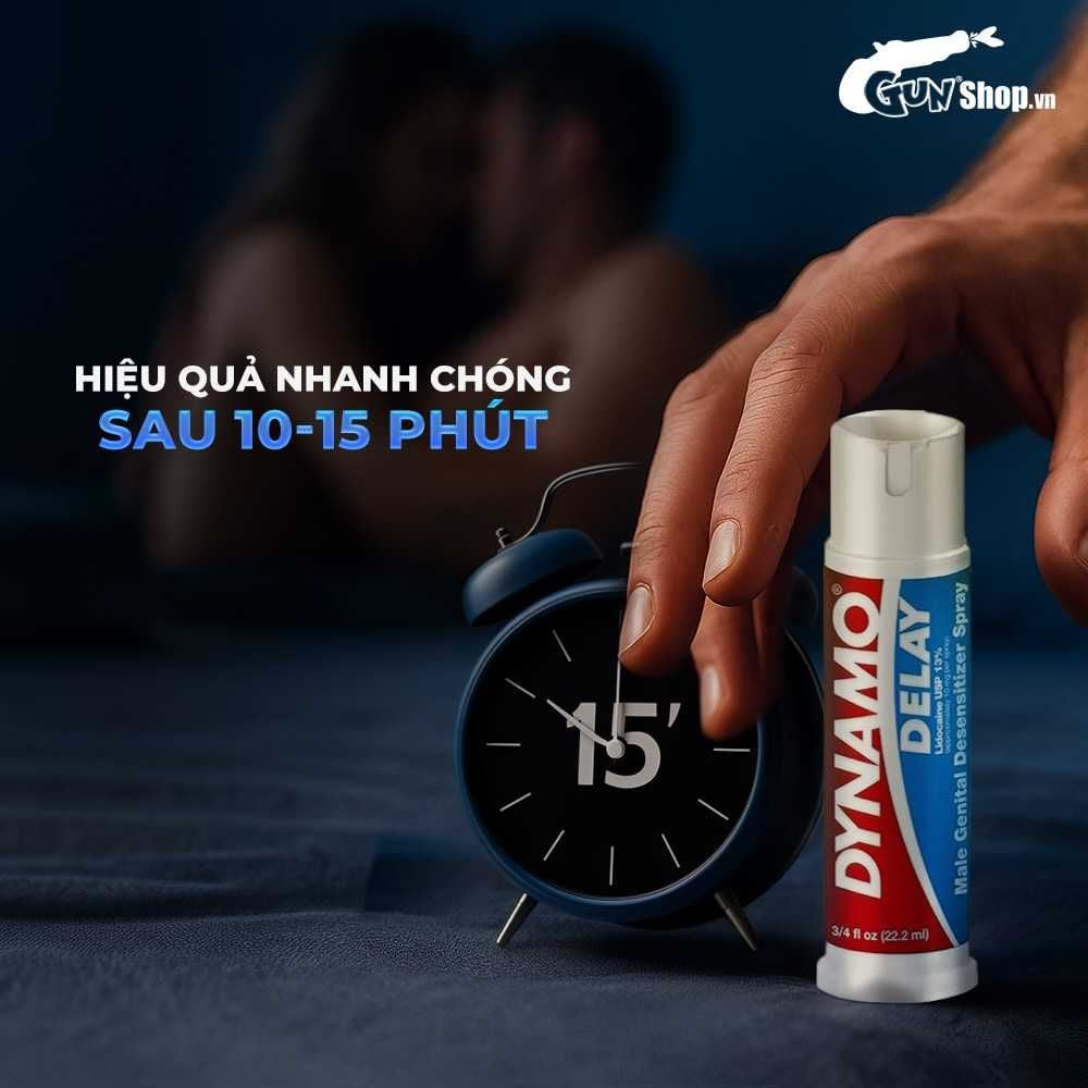 Chai xịt Dynamo Delay kéo dài thời gian - Chai 22ml