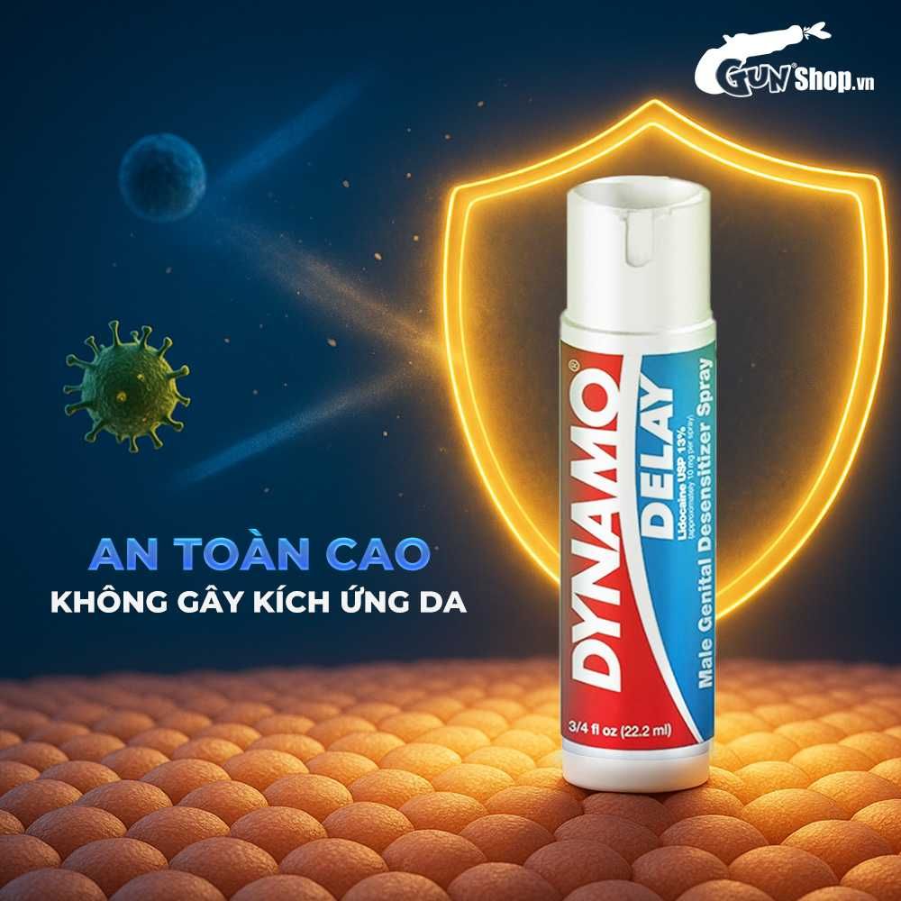 Chai xịt Dynamo Delay kéo dài thời gian - Chai 22ml